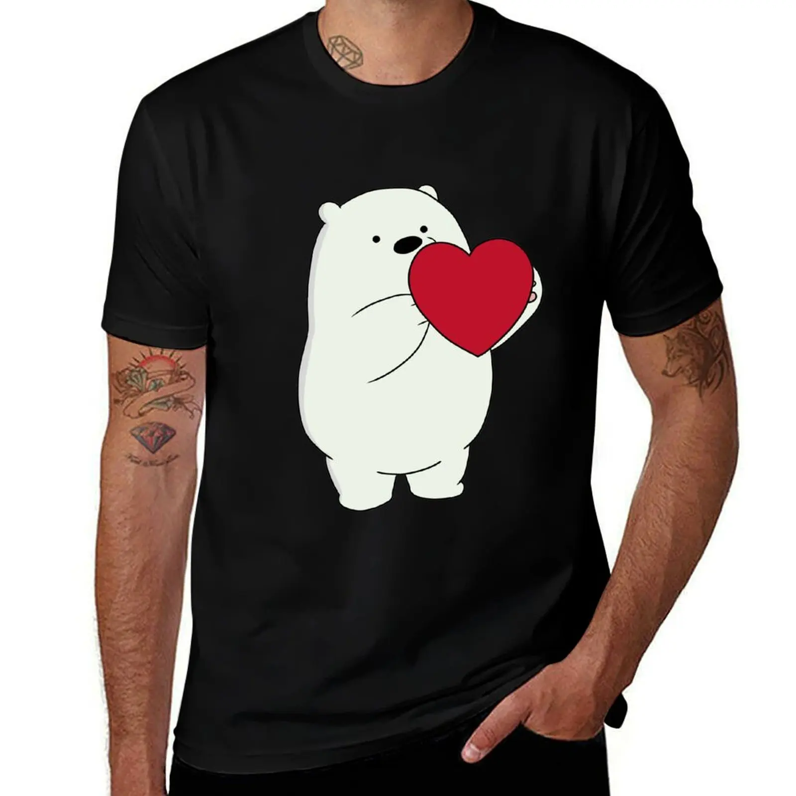 We Bare Bears Ice Bear T-Shirt funny costumes Man t-shirt black t-shirts for men
We Bare Bears Ice Bear T-Shirt funny costumes Man t-shirt black t-shirts for men