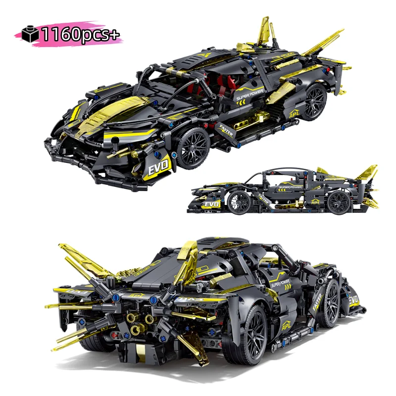 Технический спортивный автомобиль EVO 2026: Конструктор для сборки, креативная модель гоночного автомобиля, подарок на день рождения для взрослых и детей, 1160 деталей
Технический спортивный автомобиль EVO 2026: Конструктор для сборки, креативная модель гоночного автомобиля, подарок на день рождения для взрослых и детей, 1160 деталей