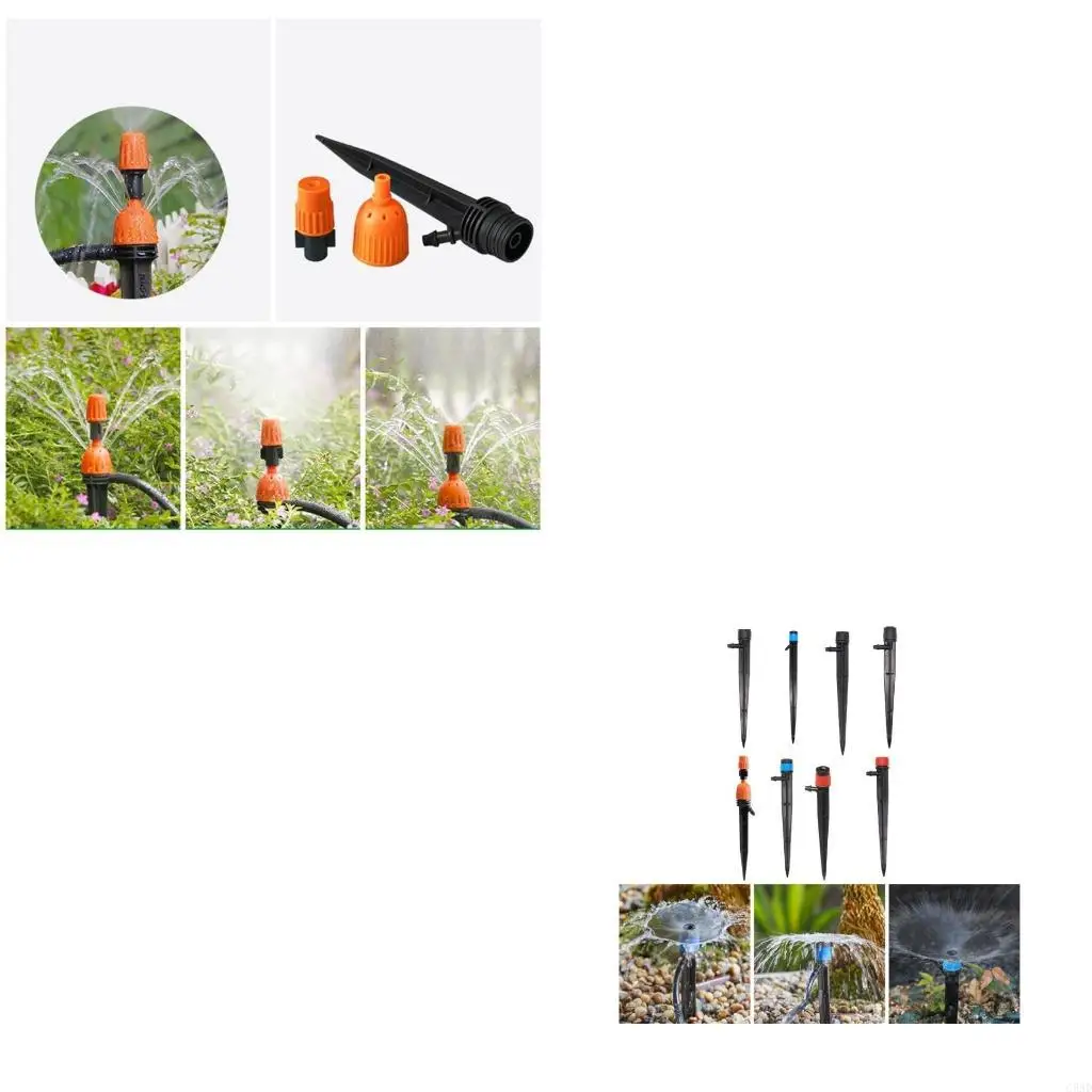 100Pcs Adjustable Irrigation Tube Hose 360 Degree Dripper For Irrigation System C5AD
100Pcs Adjustable Irrigation Tube Hose 360 Degree Dripper For Irrigation System C5AD