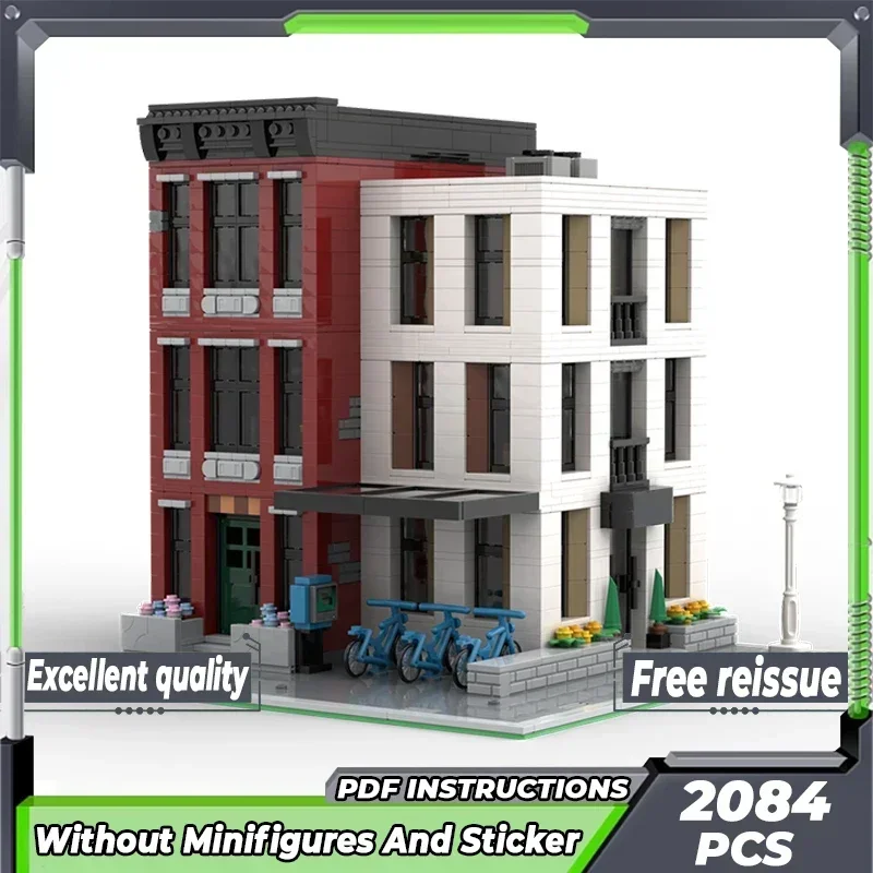 City Street View Model Moc Building Bricks Bookshop Headquarters Technology Modular Blocks Gift Christmas Toys DIY Sets Assembly
City Street View Model Moc Building Bricks Bookshop Headquarters Technology Modular Blocks Gift Christmas Toys DIY Sets Assembly