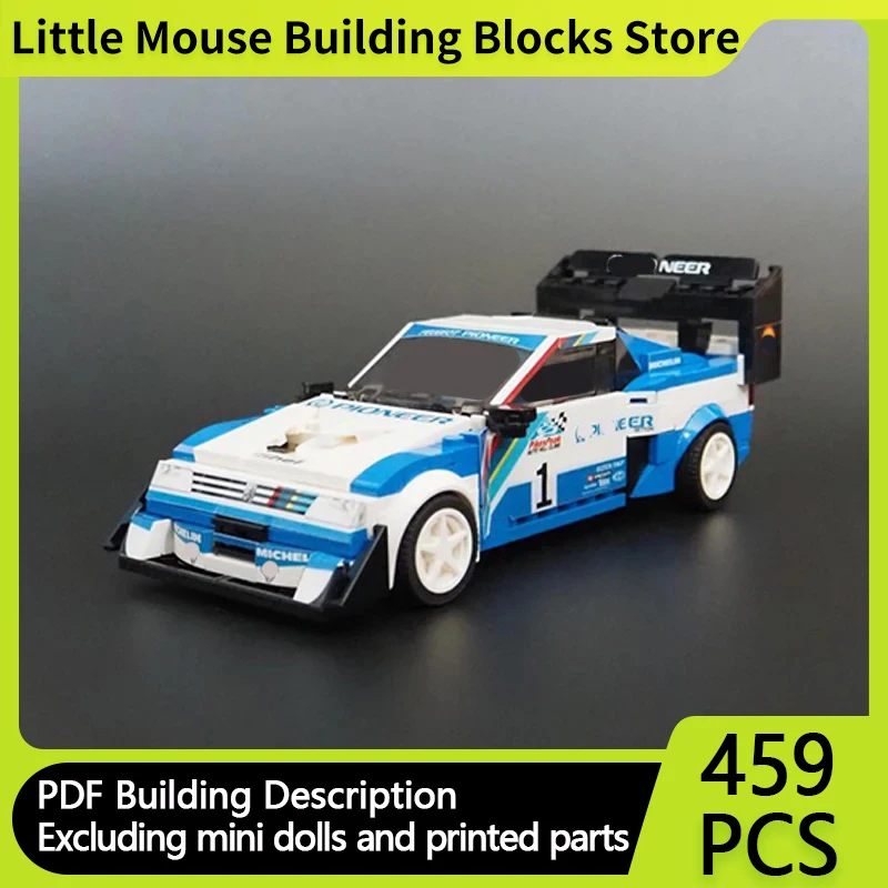 Модель Speed Champion MOC, строительные кирпичи, раллийные гонки 405, Turbo16, модульные технологии, подарки, праздник, сборка, детские игрушки, костюм
Модель Speed Champion MOC, строительные кирпичи, раллийные гонки 405, Turbo16, модульные технологии, подарки, праздник, сборка, детские игрушки, костюм
