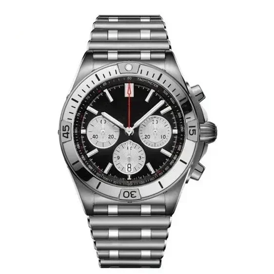 202644mm high-quality men's luxury quartz movement watch, chronograph, date watch, stainless steel men's watch
202644mm high-quality men's luxury quartz movement watch, chronograph, date watch, stainless steel men's watch