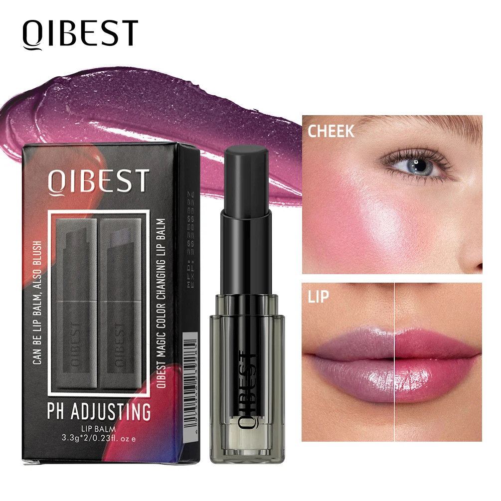 QIBEST Color Changing Lip Balm Sets Moisturizing Long Lasting PH Change Color Lip Stain Nourish Lipstick Makeup Blush For Face
QIBEST Color Changing Lip Balm Sets Moisturizing Long Lasting PH Change Color Lip Stain Nourish Lipstick Makeup Blush For Face