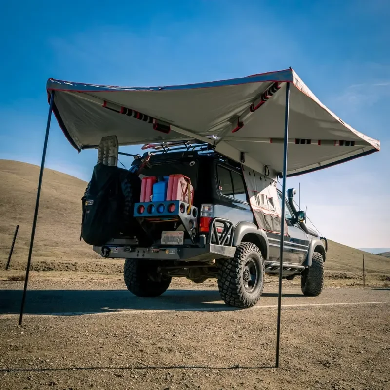Retractable Fast Open 270 Degree Free Standing Awning for Outdoors Camp Accessories 4WD 4X4 Car Side Foxing Awning Waterproof
Retractable Fast Open 270 Degree Free Standing Awning for Outdoors Camp Accessories 4WD 4X4 Car Side Foxing Awning Waterproof