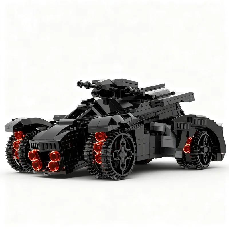 NEW 624PCS MOC Hero Movie Arkham Knight Batmobile Model Technology DIY Assembly Building Blocks Display Birthday Gift Building
NEW 624PCS MOC Hero Movie Arkham Knight Batmobile Model Technology DIY Assembly Building Blocks Display Birthday Gift Building