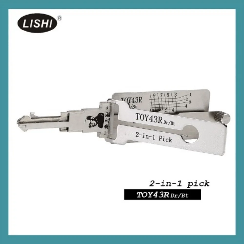 LISHI TOY43R 2 in 1 Auto Pick and Decoder
LISHI TOY43R 2 in 1 Auto Pick and Decoder