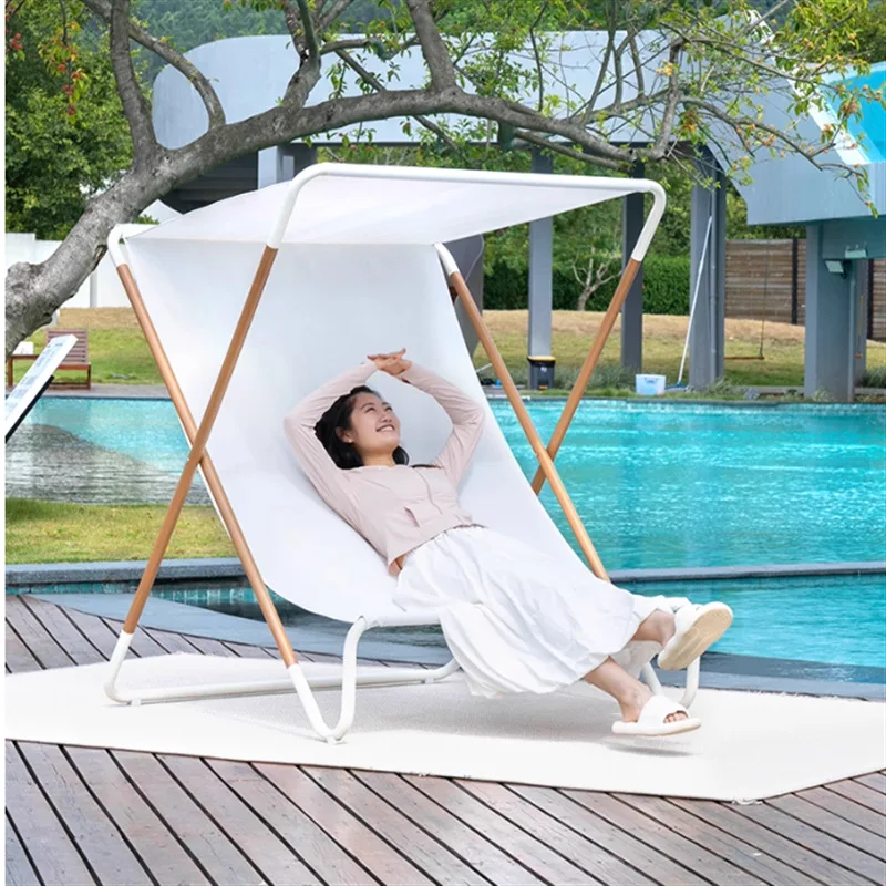 Folding Chair Hotel Beach Shade Coffee Courtyard Camping Chair Double Garden Leisure Lounger
Folding Chair Hotel Beach Shade Coffee Courtyard Camping Chair Double Garden Leisure Lounger