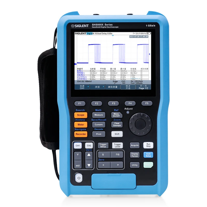 Portable SHS807/SHS810/SHS820X Oscilloscope Multimeter Small Spectrum Recorder Customizable OEM SupportAR
Portable SHS807/SHS810/SHS820X Oscilloscope Multimeter Small Spectrum Recorder Customizable OEM SupportAR