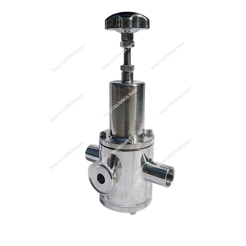 Stainless steel pressure reducing valve, sanitary thread pressure reducing valve, adjustable pressure reducing valve
Stainless steel pressure reducing valve, sanitary thread pressure reducing valve, adjustable pressure reducing valve