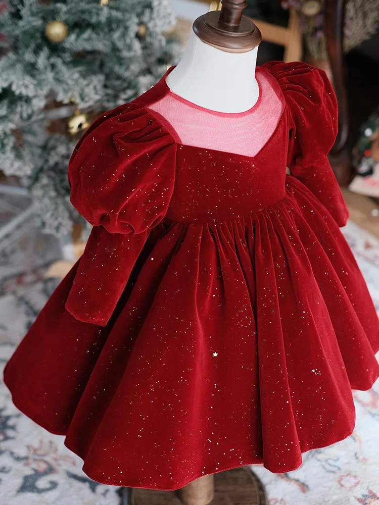 Baby First Birthday Party Dress Girl Baby Hundred Days Banquet Full Moon One Year Old Grasping Week Wedding Little Child Flower
Baby First Birthday Party Dress Girl Baby Hundred Days Banquet Full Moon One Year Old Grasping Week Wedding Little Child Flower