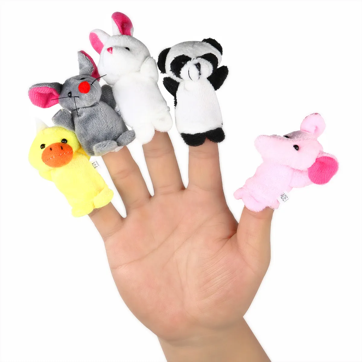 10Pcs Animal Finger Puppets Set Cartoon Cloth Small Cute Figures Random Patterns Storytelling Props for Kids Hand Feet
10Pcs Animal Finger Puppets Set Cartoon Cloth Small Cute Figures Random Patterns Storytelling Props for Kids Hand Feet