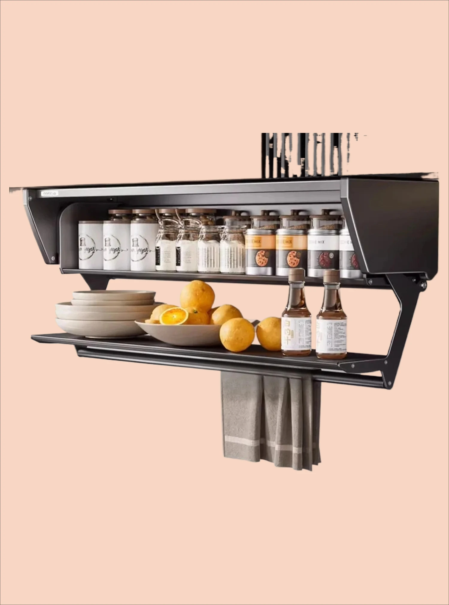 HJ Кухонный стеллаж для хранения приправ, выдвижной настенный шкаф, складной шкаф для хранения овощей, артефакт
HJ Кухонный стеллаж для хранения приправ, выдвижной настенный шкаф, складной шкаф для хранения овощей, артефакт