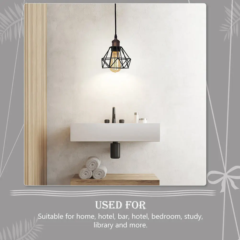 2Pcs Iron Art Lampshade Vintage Pendant Light Shade Creative Ceiling Lamp Cover Home Decor Lamp Shade Vintage Lampshade
2Pcs Iron Art Lampshade Vintage Pendant Light Shade Creative Ceiling Lamp Cover Home Decor Lamp Shade Vintage Lampshade