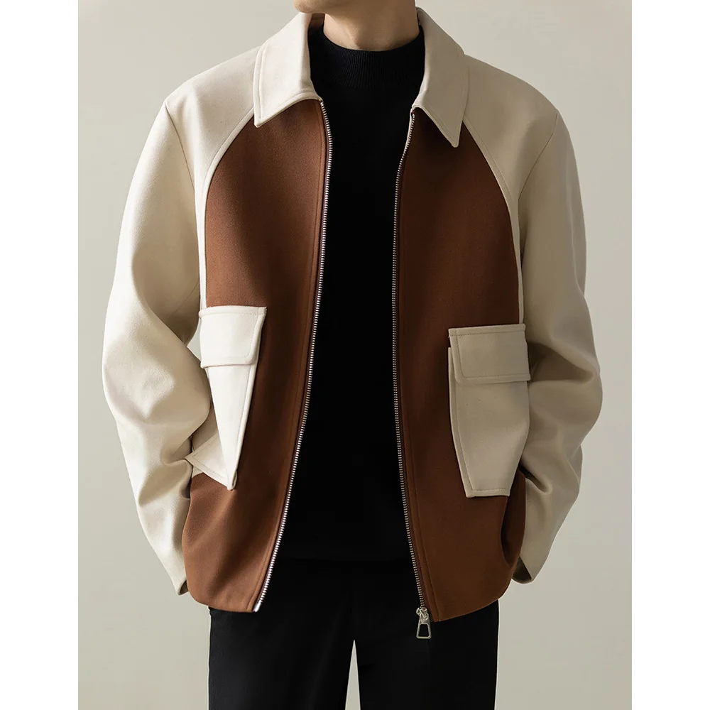 Men Spring Autumn Splice Fashion Korean Streetwear Vintage Loose Casual Short Coat Male Business Jackets Outerwear
Men Spring Autumn Splice Fashion Korean Streetwear Vintage Loose Casual Short Coat Male Business Jackets Outerwear