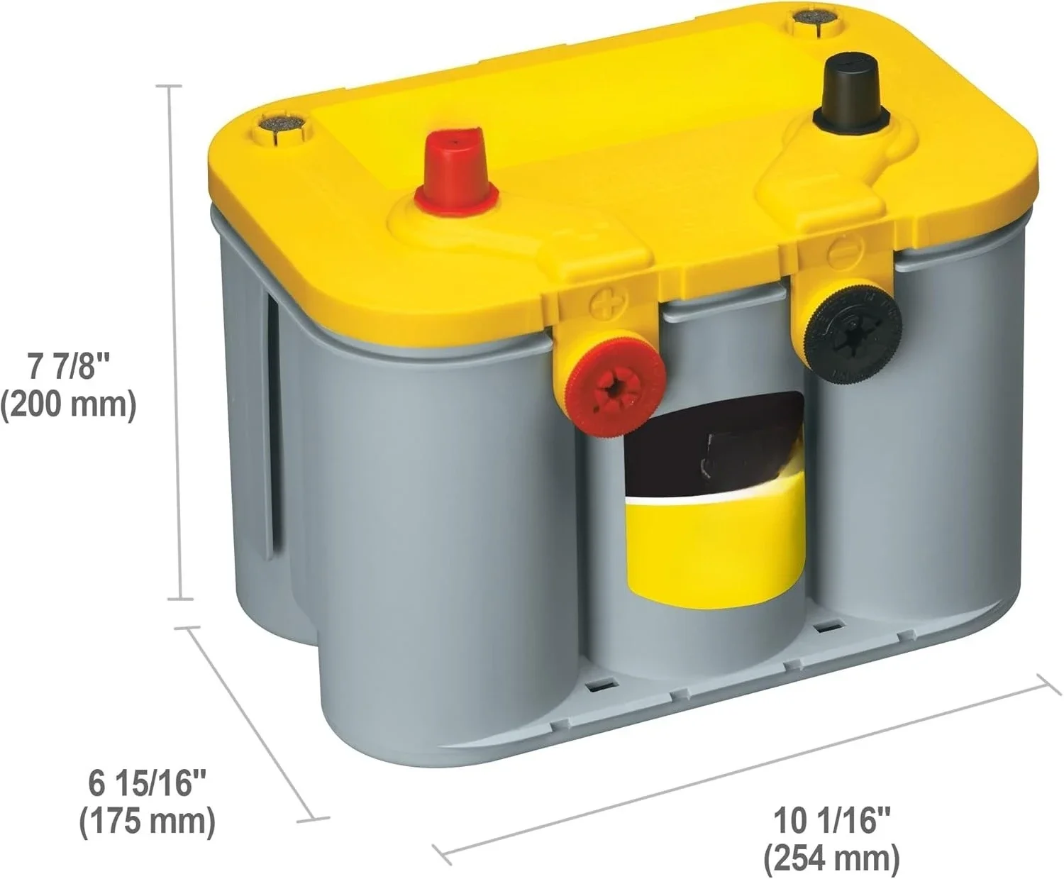 Высокопроизводительные аккумуляторы D34/78 YELLOWTOP ® Аккумулятор AGM двойного назначения для легковых автомобилей, грузовиков и внедорожников, 750 CCA, с двойным клеммным соединением
Высокопроизводительные аккумуляторы D34/78 YELLOWTOP ® Аккумулятор AGM двойного назначения для легковых автомобилей, грузовиков и внедорожников, 750 CCA, с двойным клеммным соединением