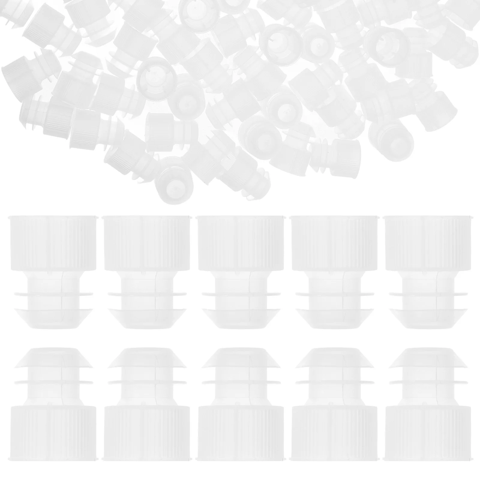 100 Pcs Test Tube Cover Laboratory Plastic Stopper Solid Tapered Bottle for Glass Experimental Supplies
100 Pcs Test Tube Cover Laboratory Plastic Stopper Solid Tapered Bottle for Glass Experimental Supplies