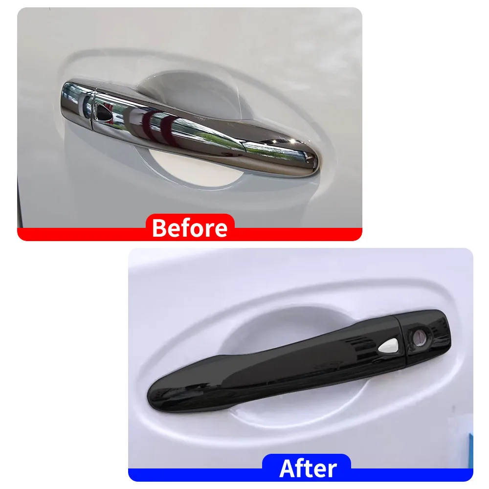 4 Doors Glossy Piano Black Exterior Door Handle Cover Trim For Dongfeng DF6 2023-2026 Anti Scratch Protect Caps Decor Sticker
4 Doors Glossy Piano Black Exterior Door Handle Cover Trim For Dongfeng DF6 2023-2026 Anti Scratch Protect Caps Decor Sticker