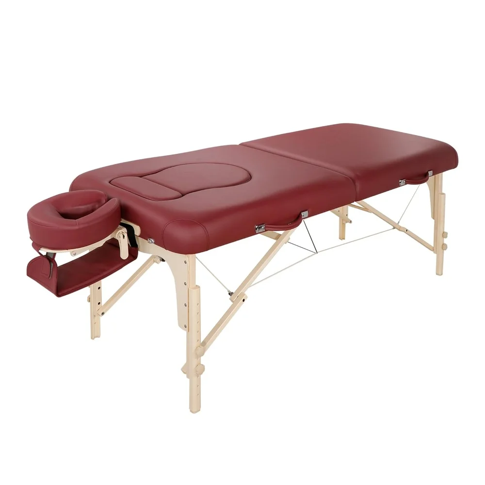 Portable Pregnancy Massage Table 30 inch Foldable Spa Bed Prenatal Massage Support Heavy Clients with Ergonomic Face Cradle
Portable Pregnancy Massage Table 30 inch Foldable Spa Bed Prenatal Massage Support Heavy Clients with Ergonomic Face Cradle