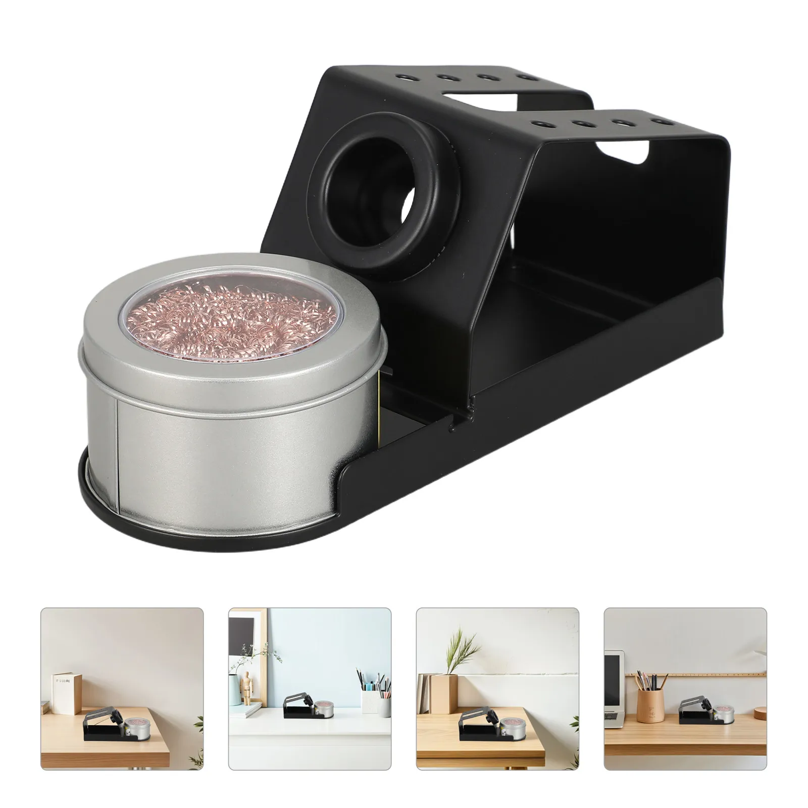 1Set Constant Temperature Soldering Station Stand Solder Iron Holder Tip Cleaner Heat-Resistant Platform for Electronics Repair
1Set Constant Temperature Soldering Station Stand Solder Iron Holder Tip Cleaner Heat-Resistant Platform for Electronics Repair