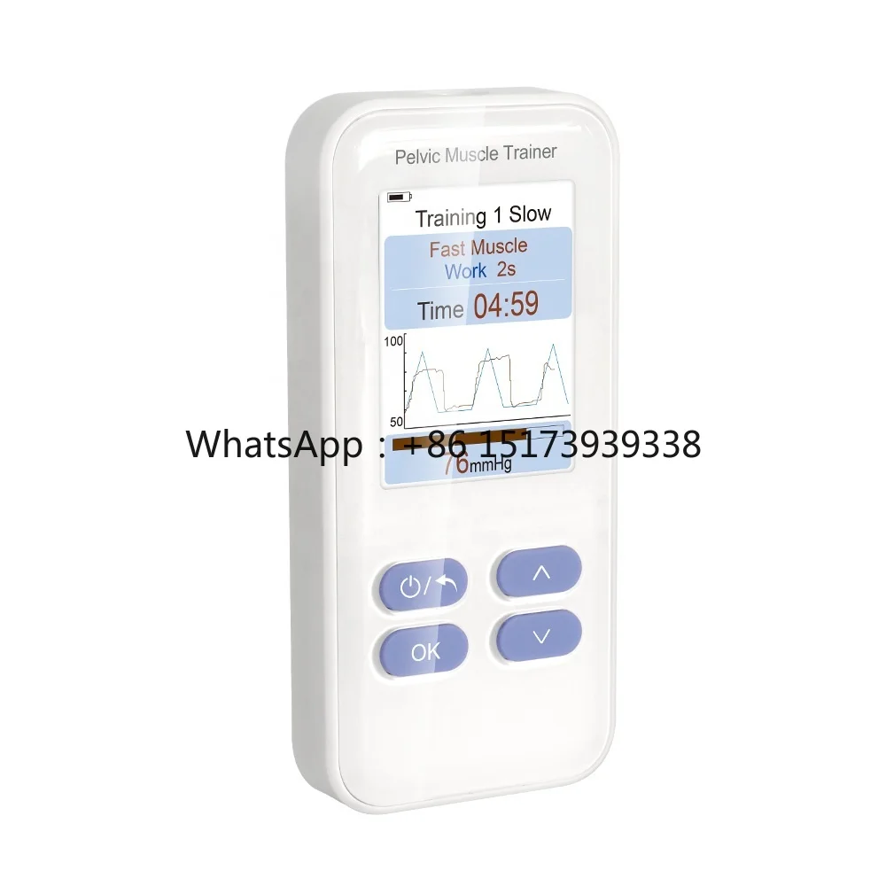 Portable Pelvic Floor Toner Female Toner with Test and Training Modes Pneumatic Pelvic Muscle Trainer
Portable Pelvic Floor Toner Female Toner with Test and Training Modes Pneumatic Pelvic Muscle Trainer