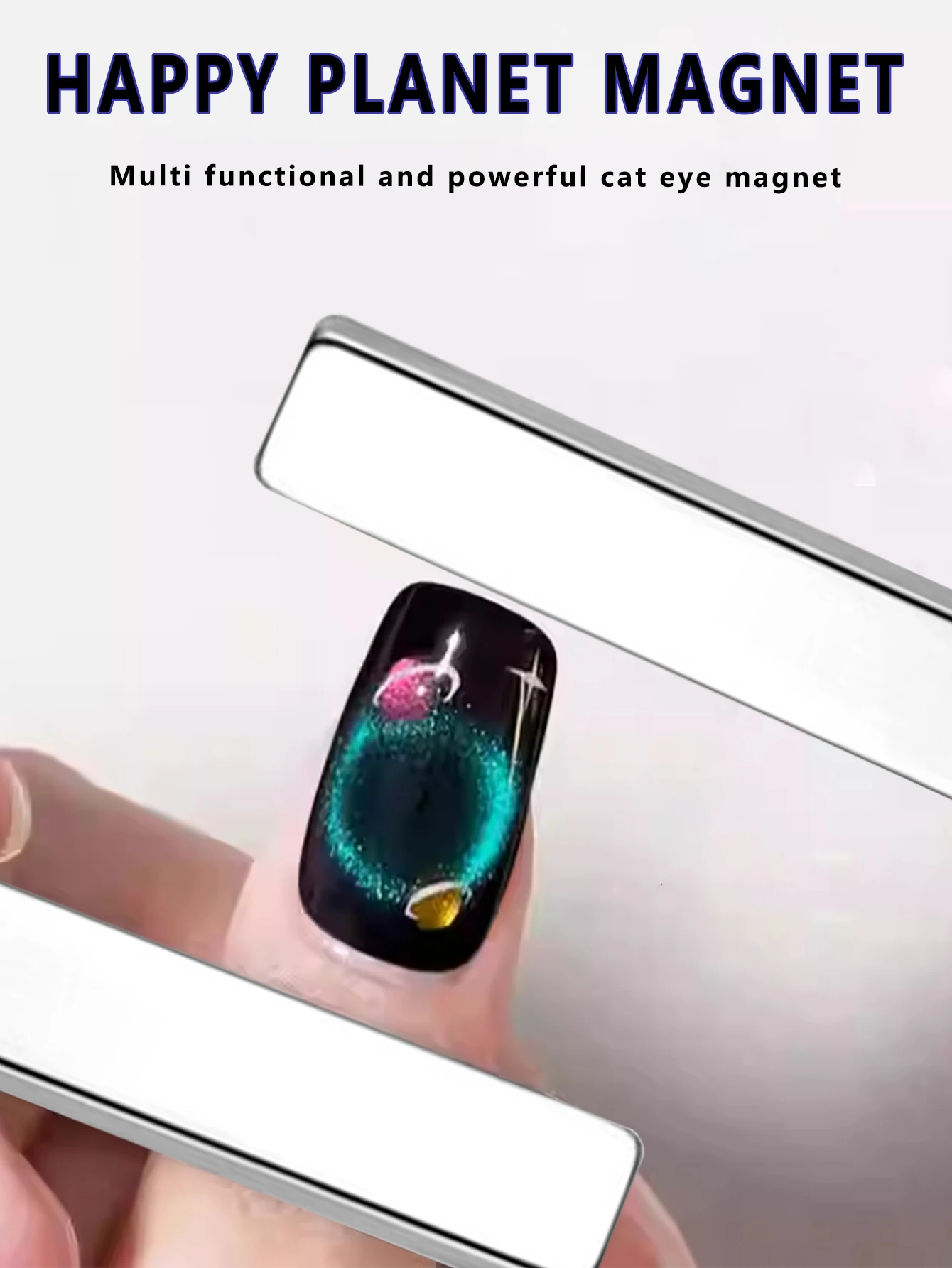 Nail art cat's eye magnets long bar magnets DIY nail art cat's eye glue magnets nail art tools
Nail art cat's eye magnets long bar magnets DIY nail art cat's eye glue magnets nail art tools
