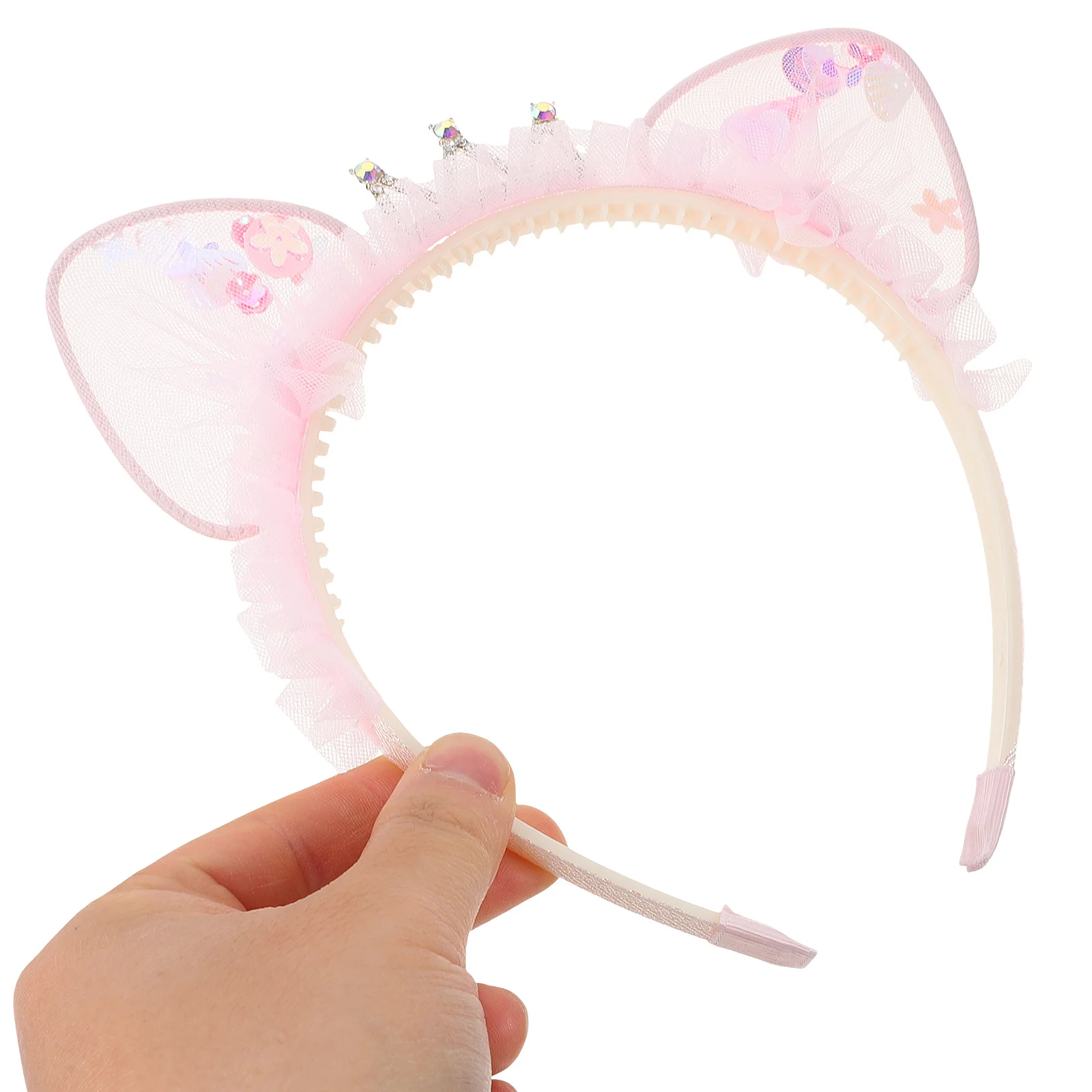 Girls Princess Headband Hair Accessories Pink Crown Anti Slip Soft Design Birthday Party Wedding Ears Women Headdress
Girls Princess Headband Hair Accessories Pink Crown Anti Slip Soft Design Birthday Party Wedding Ears Women Headdress