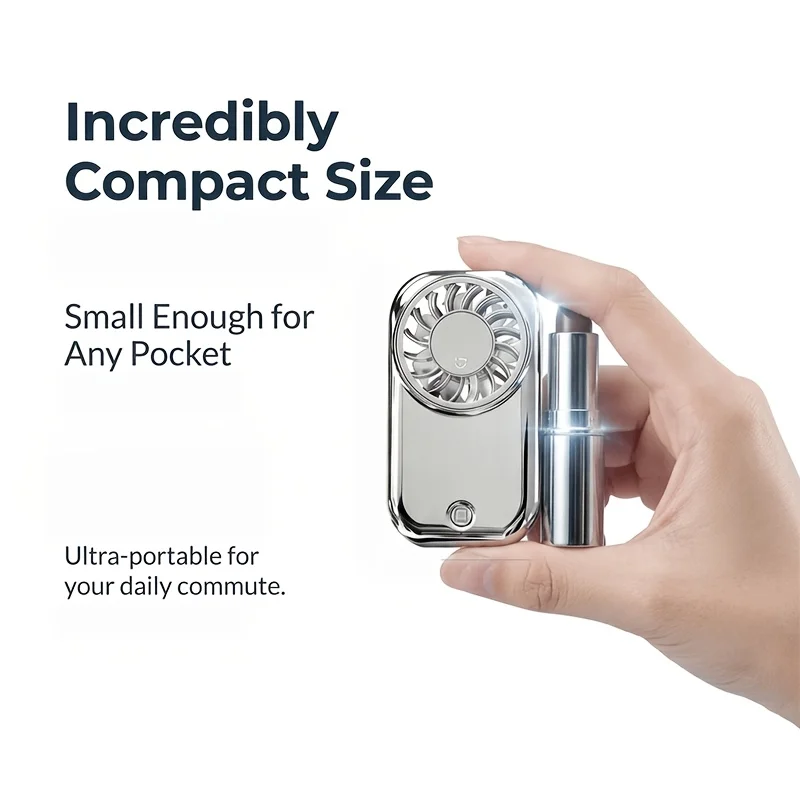 Portable mini fan | silent | long battery life/mini handheld fan, portable USB charging pocket fan, 5-speed silent cooling fan
Portable mini fan | silent | long battery life/mini handheld fan, portable USB charging pocket fan, 5-speed silent cooling fan