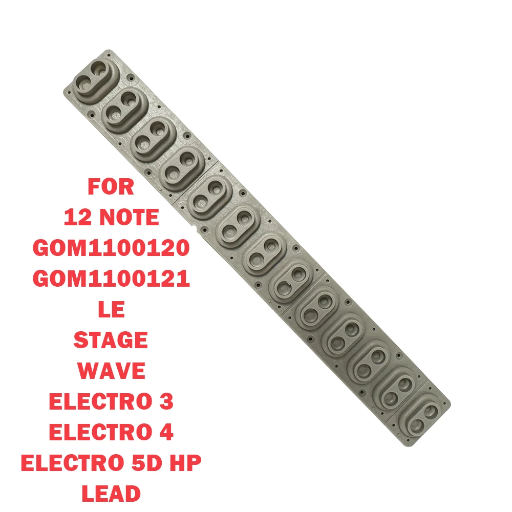 Conductive Rubber Key Contact Conductive Strip For Nord 12 note GOM1100120 GOM1100121 LE STAGE WAVE ELECTRO 3 4 5D HP LEAD
Conductive Rubber Key Contact Conductive Strip For Nord 12 note GOM1100120 GOM1100121 LE STAGE WAVE ELECTRO 3 4 5D HP LEAD