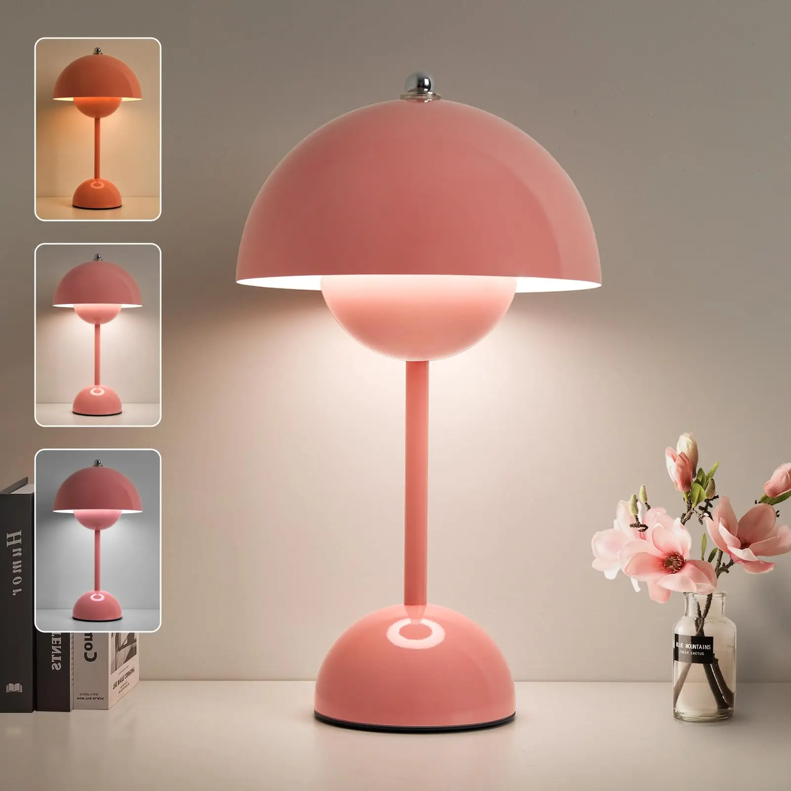 Mushroom Flower Bud Rechargeable LED Table Lamps Desk Night For Bedroom Dining Touch Night Light Simple Modern Decoration
Mushroom Flower Bud Rechargeable LED Table Lamps Desk Night For Bedroom Dining Touch Night Light Simple Modern Decoration
