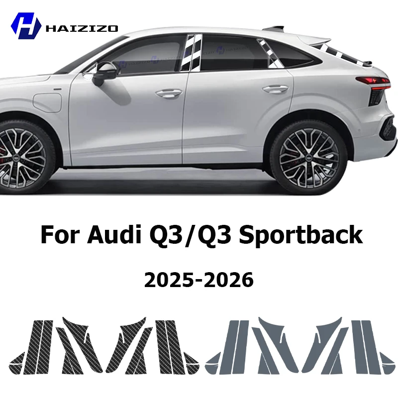 For Audi Q3 2025-2026 B C Pillar Protective Film TPU Anti-Scratch Anti-Fingerprint Vinyl Sticker for Car Door Trim Cover PPF
For Audi Q3 2025-2026 B C Pillar Protective Film TPU Anti-Scratch Anti-Fingerprint Vinyl Sticker for Car Door Trim Cover PPF