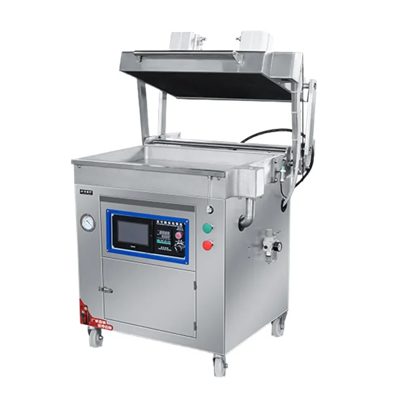 Commercial Electric Vacuum Packaging Machine for Steak Seafood Beef Food Pouch Case Textiles Packaging
Commercial Electric Vacuum Packaging Machine for Steak Seafood Beef Food Pouch Case Textiles Packaging