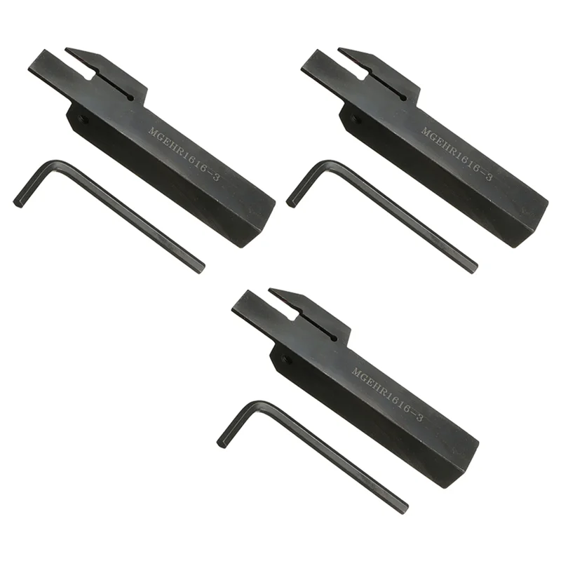 B62B-3X MGEHR1616-3 Lathe Cut Off Grooving Parting Tool Holder For MGMN300 Insert CNC
B62B-3X MGEHR1616-3 Lathe Cut Off Grooving Parting Tool Holder For MGMN300 Insert CNC