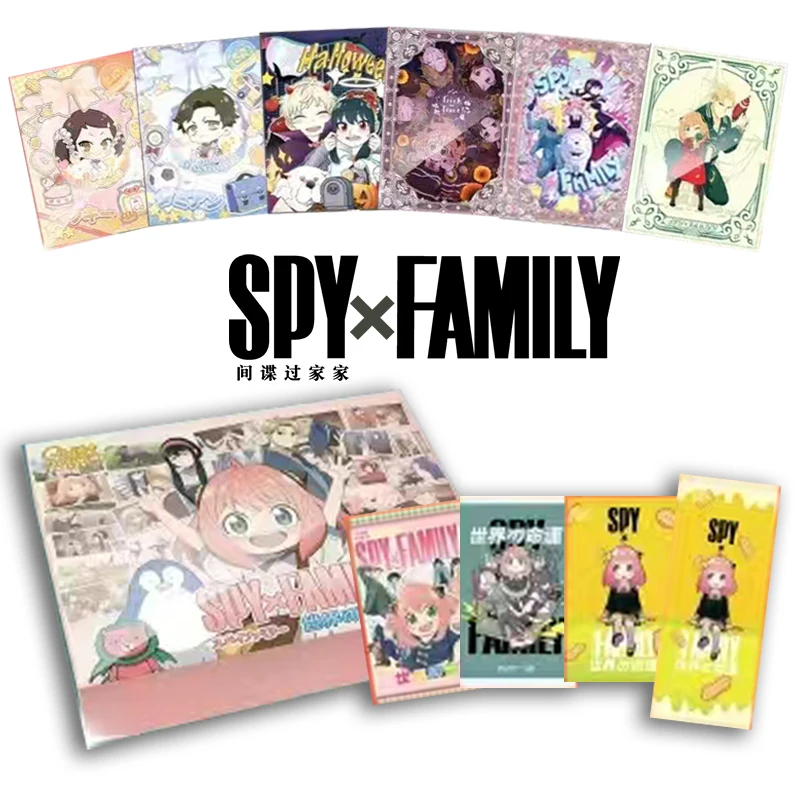 Newest Original Anime SPY×FAMILY Card The fate of the world Anya Forger Yor Forger Genuine Collection Card Child Toy Gift Cards
Newest Original Anime SPY×FAMILY Card The fate of the world Anya Forger Yor Forger Genuine Collection Card Child Toy Gift Cards