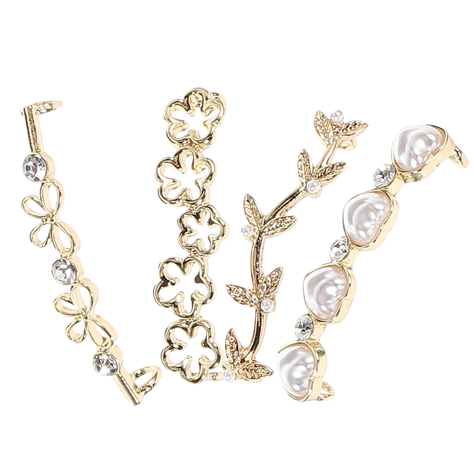 4 Pcs Alloy Hollow out Blossom Decorative Shoe Clips for Sneakers Wedding Birthday Valentine Shoe Accessories
4 Pcs Alloy Hollow out Blossom Decorative Shoe Clips for Sneakers Wedding Birthday Valentine Shoe Accessories