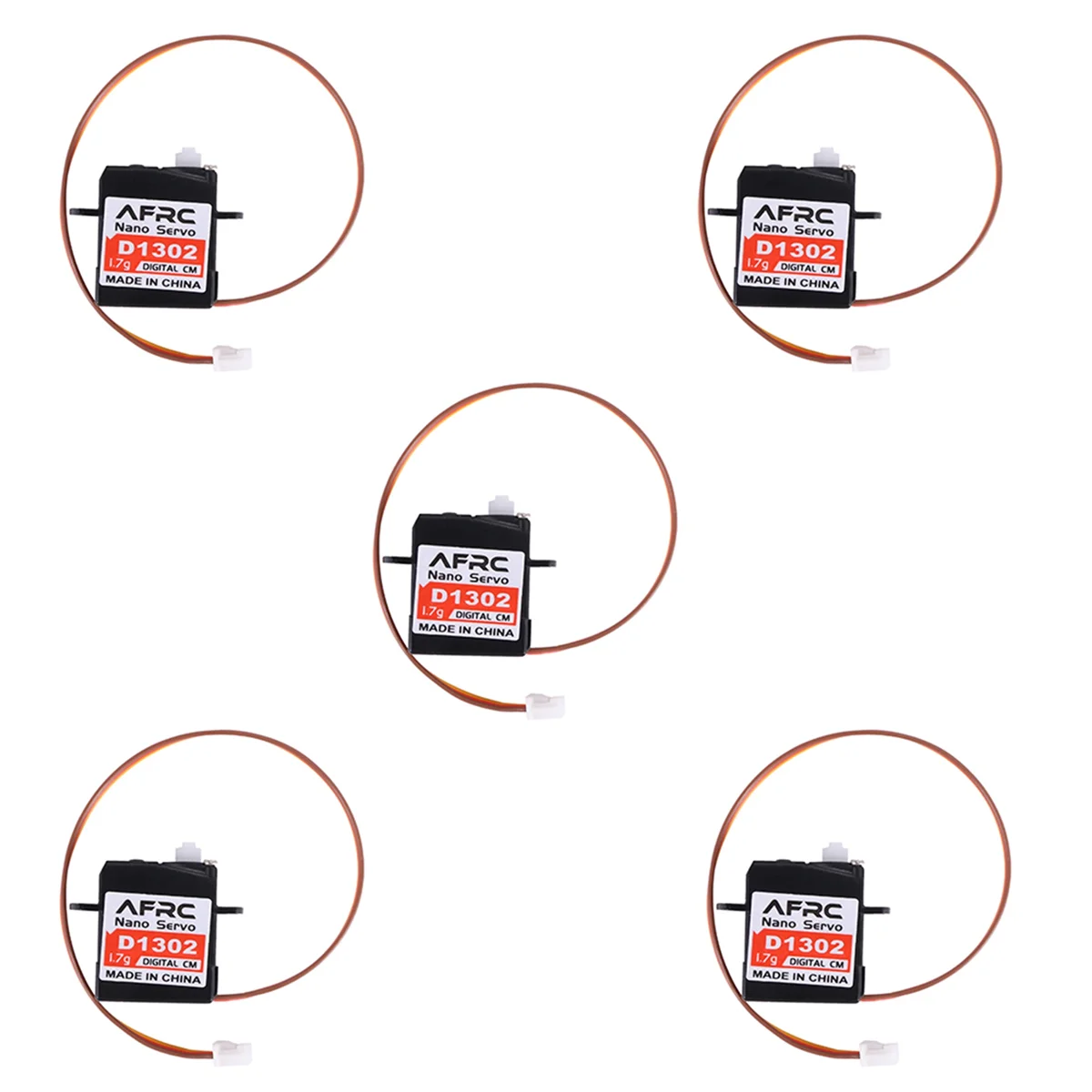 A44U 5X -D1302 Mini 1.7G Large Torque Mini Digital Servo JST Connector for RC Model Drone Airplane Helicopter
A44U 5X -D1302 Mini 1.7G Large Torque Mini Digital Servo JST Connector for RC Model Drone Airplane Helicopter