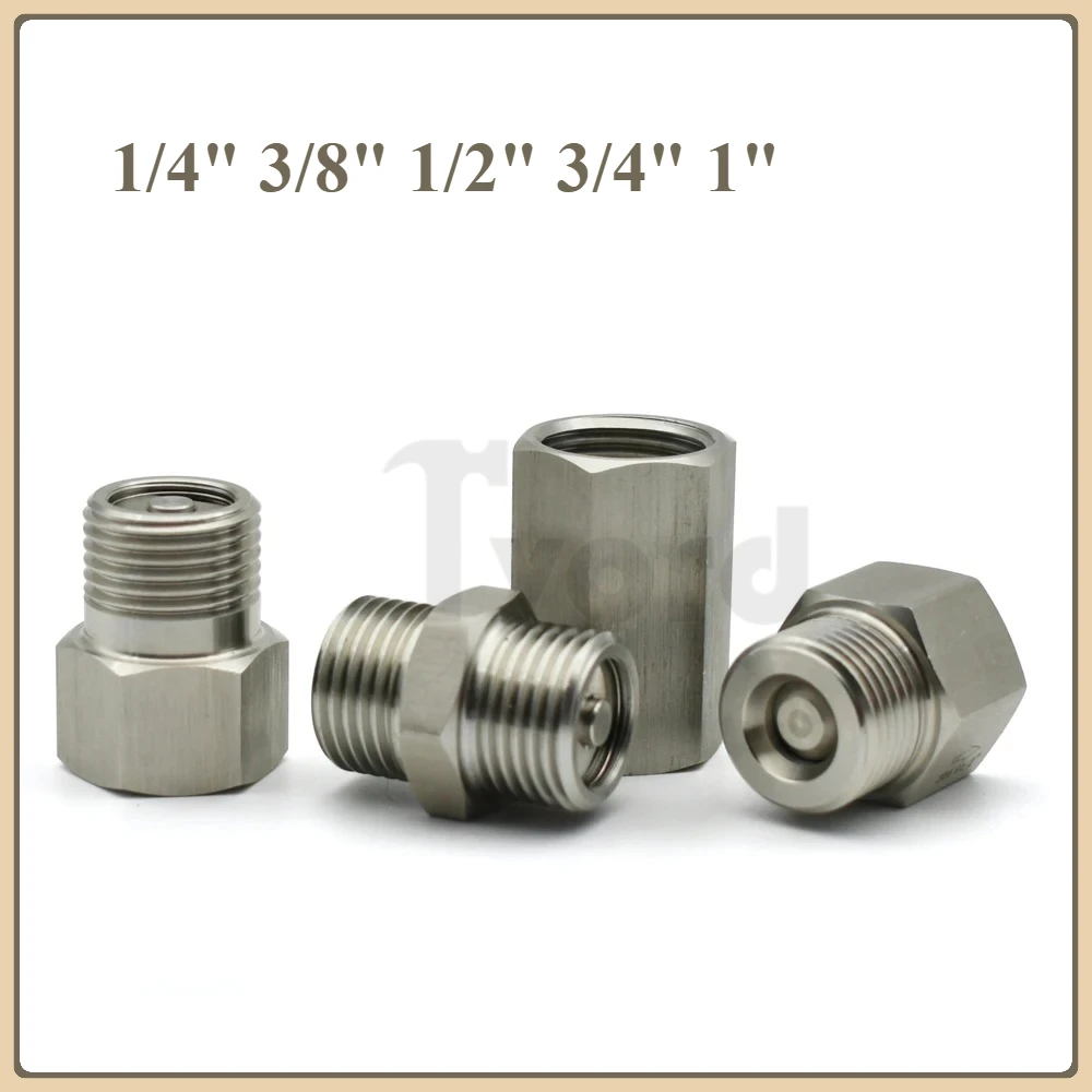 1/4" 3/8" 1/2" 3/4" 1" BSP Thread Hexagonal Vertical One-way Check Valve 304 Stainless Steel
1/4" 3/8" 1/2" 3/4" 1" BSP Thread Hexagonal Vertical One-way Check Valve 304 Stainless Steel