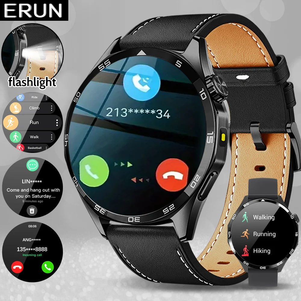 ERUN Smart Watch,Supports Activity Tracking/Fitness Tracker/Pedometer/Stopwatch/Alarm/Calendar Functions, Unisex, 1.5-Inch
ERUN Smart Watch,Supports Activity Tracking/Fitness Tracker/Pedometer/Stopwatch/Alarm/Calendar Functions, Unisex, 1.5-Inch