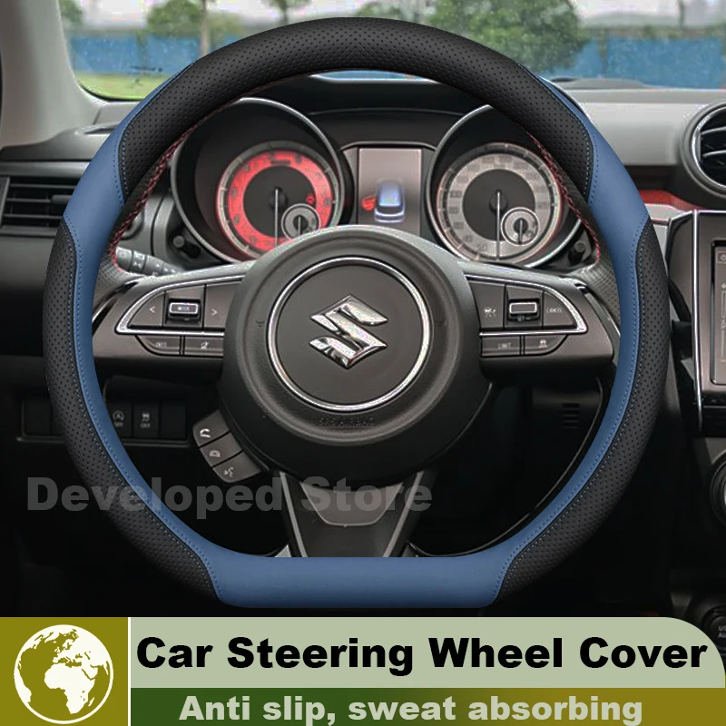 Car Steering Wheel Cover For Suzuki Swift Hybrid 2026-2008 Leather Auto Steering Wheel Suzuki Swift parts interior Accessories
Car Steering Wheel Cover For Suzuki Swift Hybrid 2026-2008 Leather Auto Steering Wheel Suzuki Swift parts interior Accessories