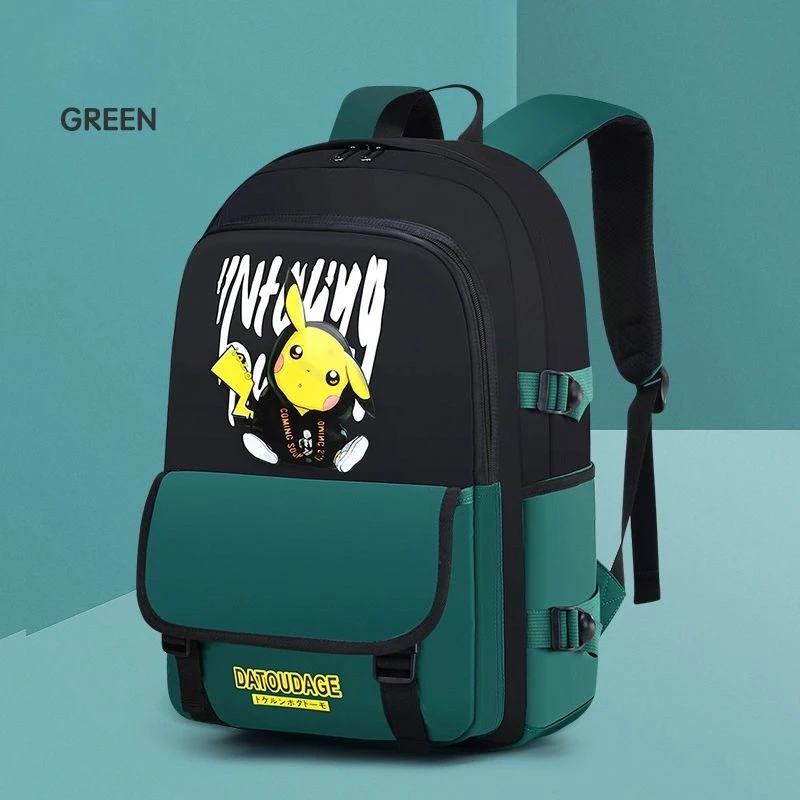 Рюкзак для начальной школы для мальчиков 6-12 лет, легкая повседневная детская сумка, многослойный школьный рюкзак с изображением Пикачу, большой вместимости.
Рюкзак для начальной школы для мальчиков 6-12 лет, легкая повседневная детская сумка, многослойный школьный рюкзак с изображением Пикачу, большой вместимости.