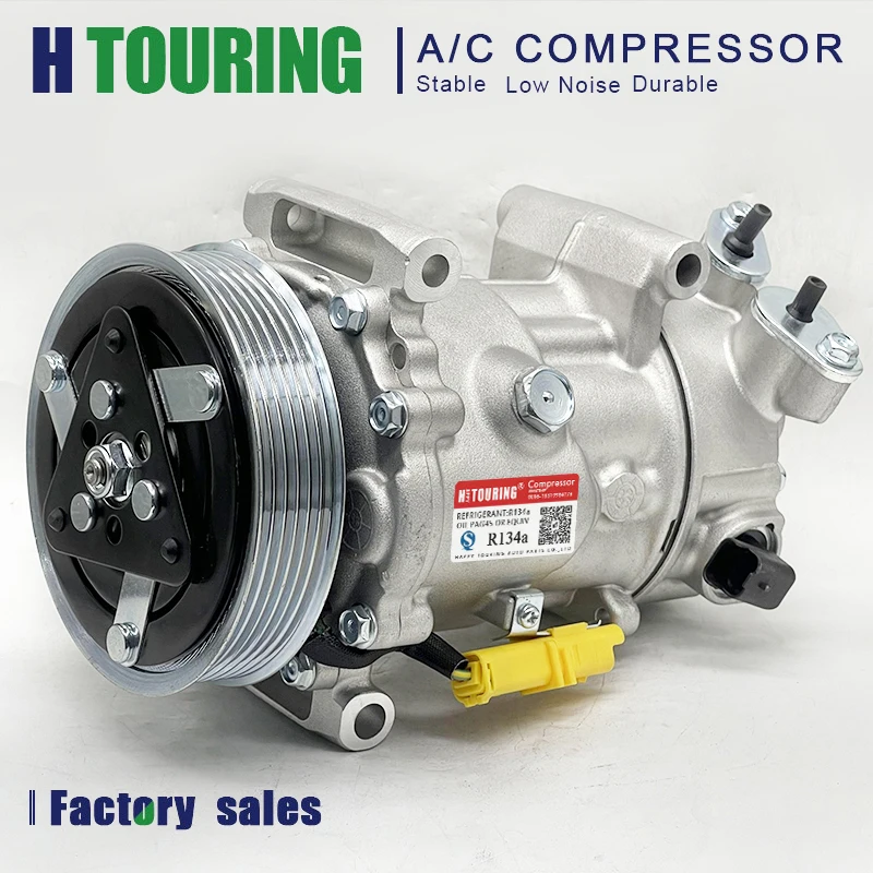 For PEUGEOT 308 AC Compressor PEUGEOT 308 SW I 1.6 HDi 2007-2014 SD6C12 9671216280 9670318880 9659875780 9678656080 9651910980
For PEUGEOT 308 AC Compressor PEUGEOT 308 SW I 1.6 HDi 2007-2014 SD6C12 9671216280 9670318880 9659875780 9678656080 9651910980
