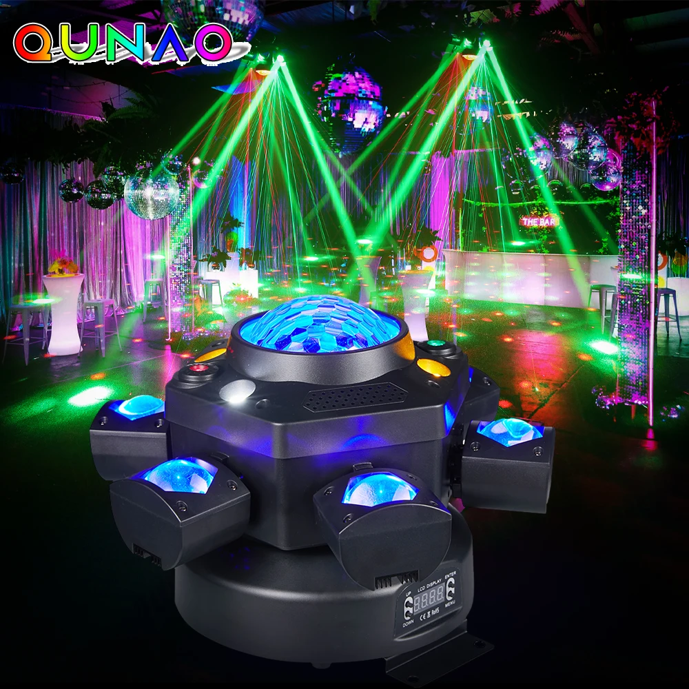 2025 NEW! LED Disco Lights 120W RGBW Dj Club Bar Laser Projector Dmx512 Stage Effect Lighting Indoor Home Party Magic Ball Light
2025 NEW! LED Disco Lights 120W RGBW Dj Club Bar Laser Projector Dmx512 Stage Effect Lighting Indoor Home Party Magic Ball Light