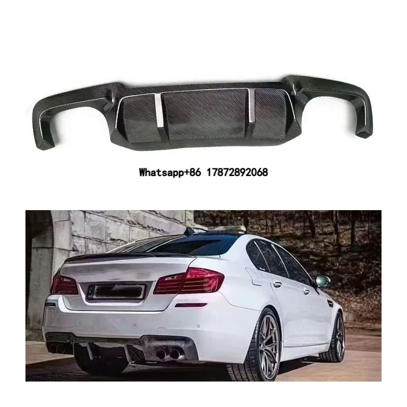 For 2010-2016 5 Series F10, 5 Series F10 M Sport 523i, 520d, 535, 520 Carbon Fiber Rear diffuser Lip Body Kit
For 2010-2016 5 Series F10, 5 Series F10 M Sport 523i, 520d, 535, 520 Carbon Fiber Rear diffuser Lip Body Kit