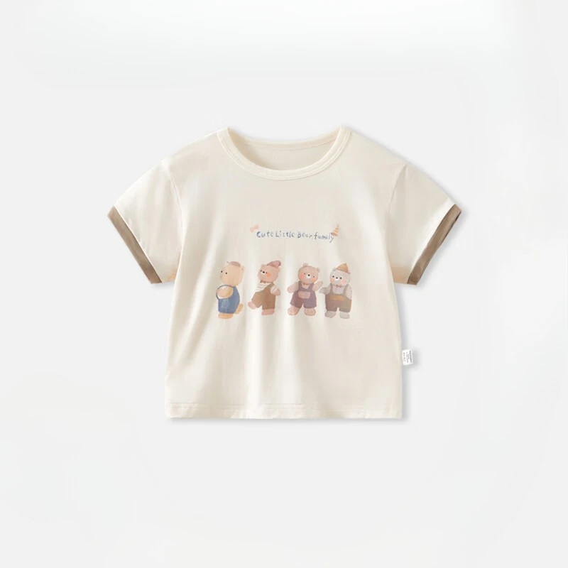 Chengbao children's clothing new children's t-shirt summer thin baby clothes baby going out bottoming shirt newborn top
Chengbao children's clothing new children's t-shirt summer thin baby clothes baby going out bottoming shirt newborn top