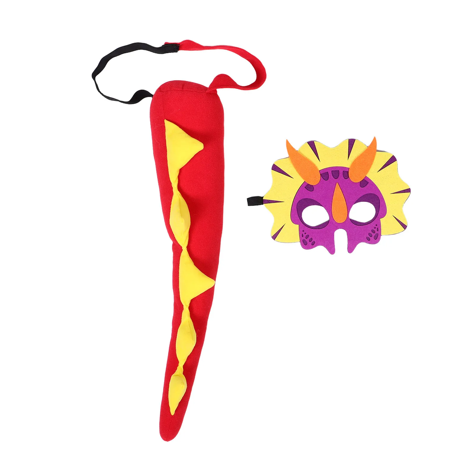 1Set Dinosaur Tail Mask Set Realistic Kids Costume Birthday Party Role Events Creative Dress Up
1Set Dinosaur Tail Mask Set Realistic Kids Costume Birthday Party Role Events Creative Dress Up