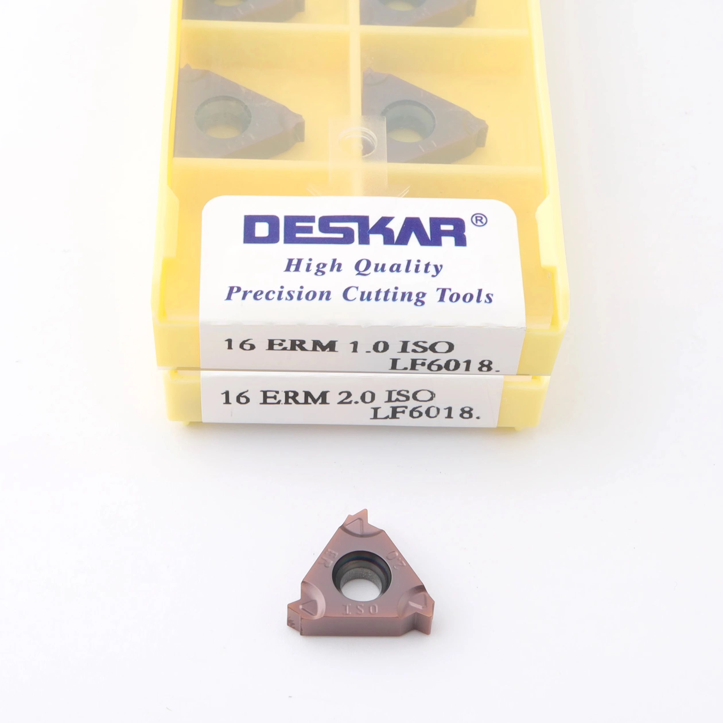 Threaded Carbide Insert 16ERM 16IRM 1.0ISO 1.5ISO 2.0ISO 2.5ISO 3.0ISO 16IRM LF6018 CNC Cutting Tool for Stainless Steel
Threaded Carbide Insert 16ERM 16IRM 1.0ISO 1.5ISO 2.0ISO 2.5ISO 3.0ISO 16IRM LF6018 CNC Cutting Tool for Stainless Steel