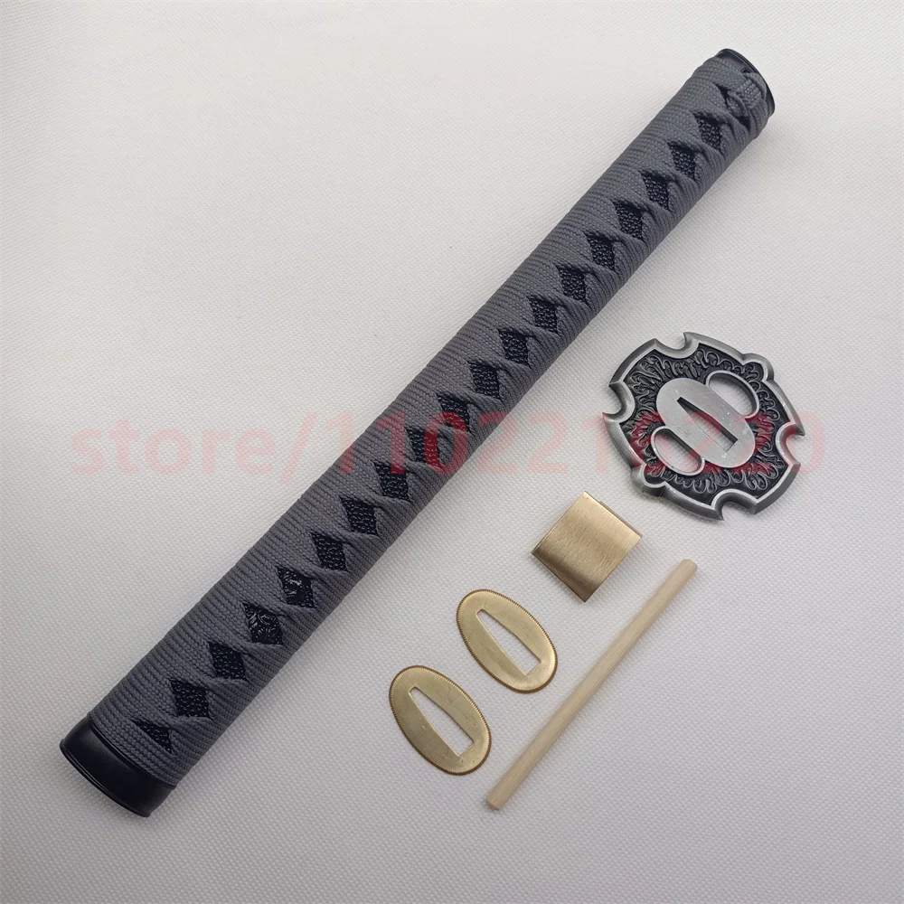 Рукоятка Tsuka из сплава Tsuba 35 см, защитная накладка из латуни Habaki Seppa для реальной японской детской фурнитуры, Новинка
Рукоятка Tsuka из сплава Tsuba 35 см, защитная накладка из латуни Habaki Seppa для реальной японской детской фурнитуры, Новинка