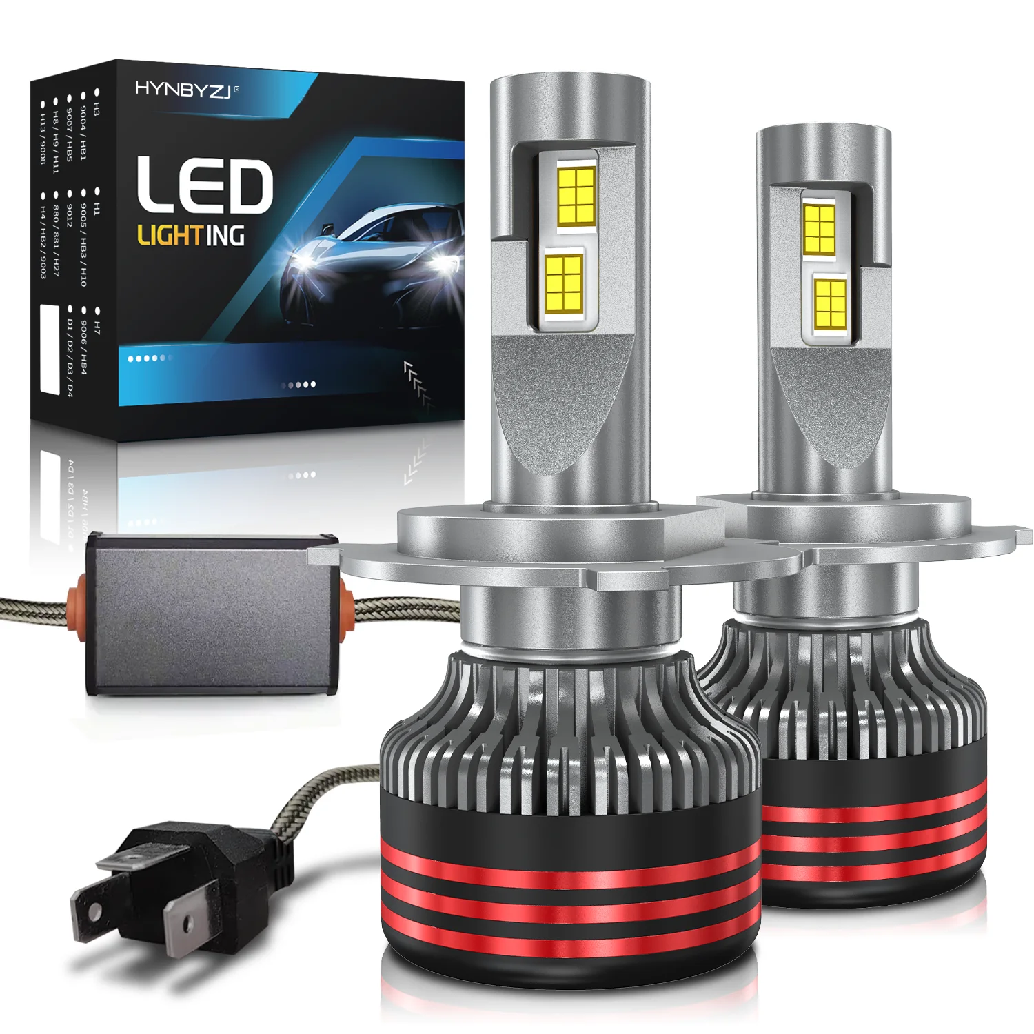 ACTVTCA H7 LED Car Headlight 6000K White 12V 24V H1 H3 H4 9005 HB3 9006 HB4 H8 H9 H11 9012 9007 9008 H13 Auto Bulbs CANBUS Ready
ACTVTCA H7 LED Car Headlight 6000K White 12V 24V H1 H3 H4 9005 HB3 9006 HB4 H8 H9 H11 9012 9007 9008 H13 Auto Bulbs CANBUS Ready