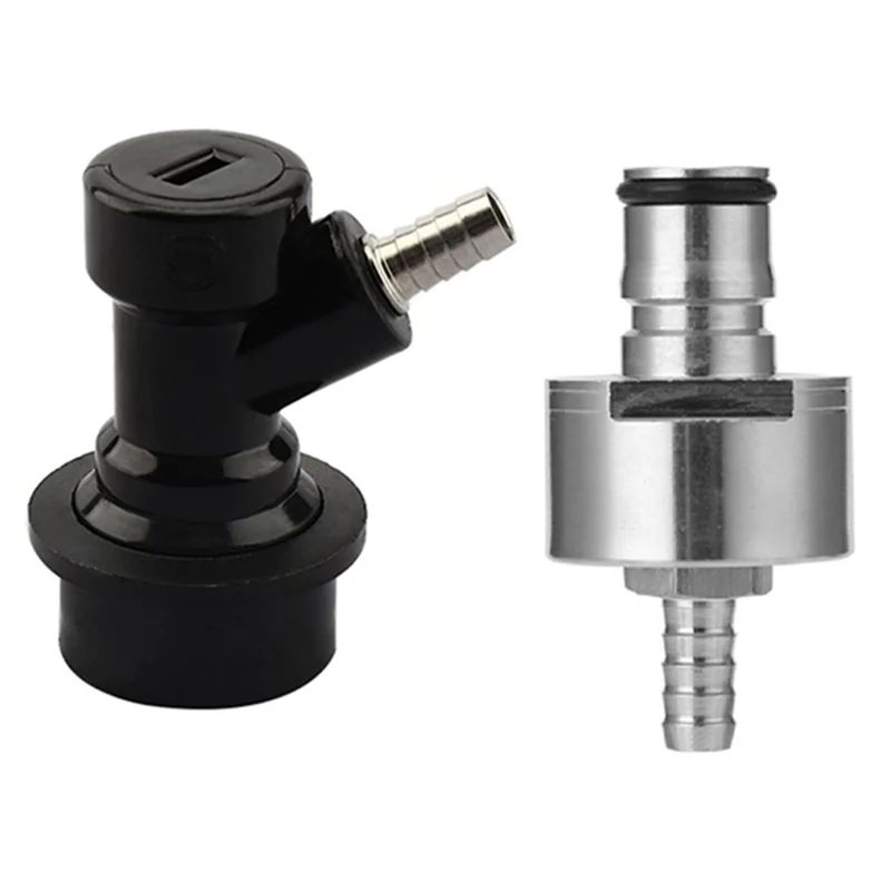 Ball Lock Disconnect Carbonation Cap - Stainless Steel Carbonation Cap with 5/16inch Barb Ball Lock Type
Ball Lock Disconnect Carbonation Cap - Stainless Steel Carbonation Cap with 5/16inch Barb Ball Lock Type
