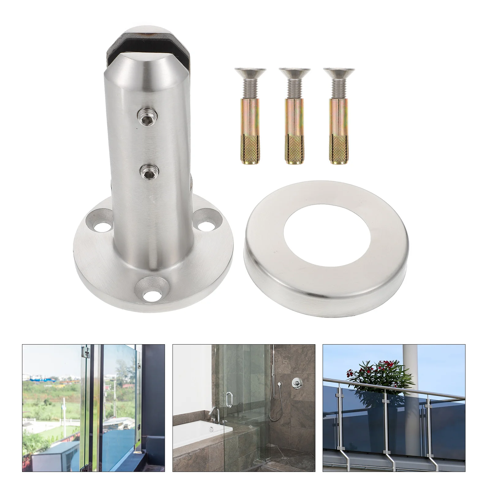 Stainless Steel Glass Panel Post Clamp Balcony Fencing Holder Floor Mounted Grips for 8 13mm Panels Sturdy Modern Easy
Stainless Steel Glass Panel Post Clamp Balcony Fencing Holder Floor Mounted Grips for 8 13mm Panels Sturdy Modern Easy