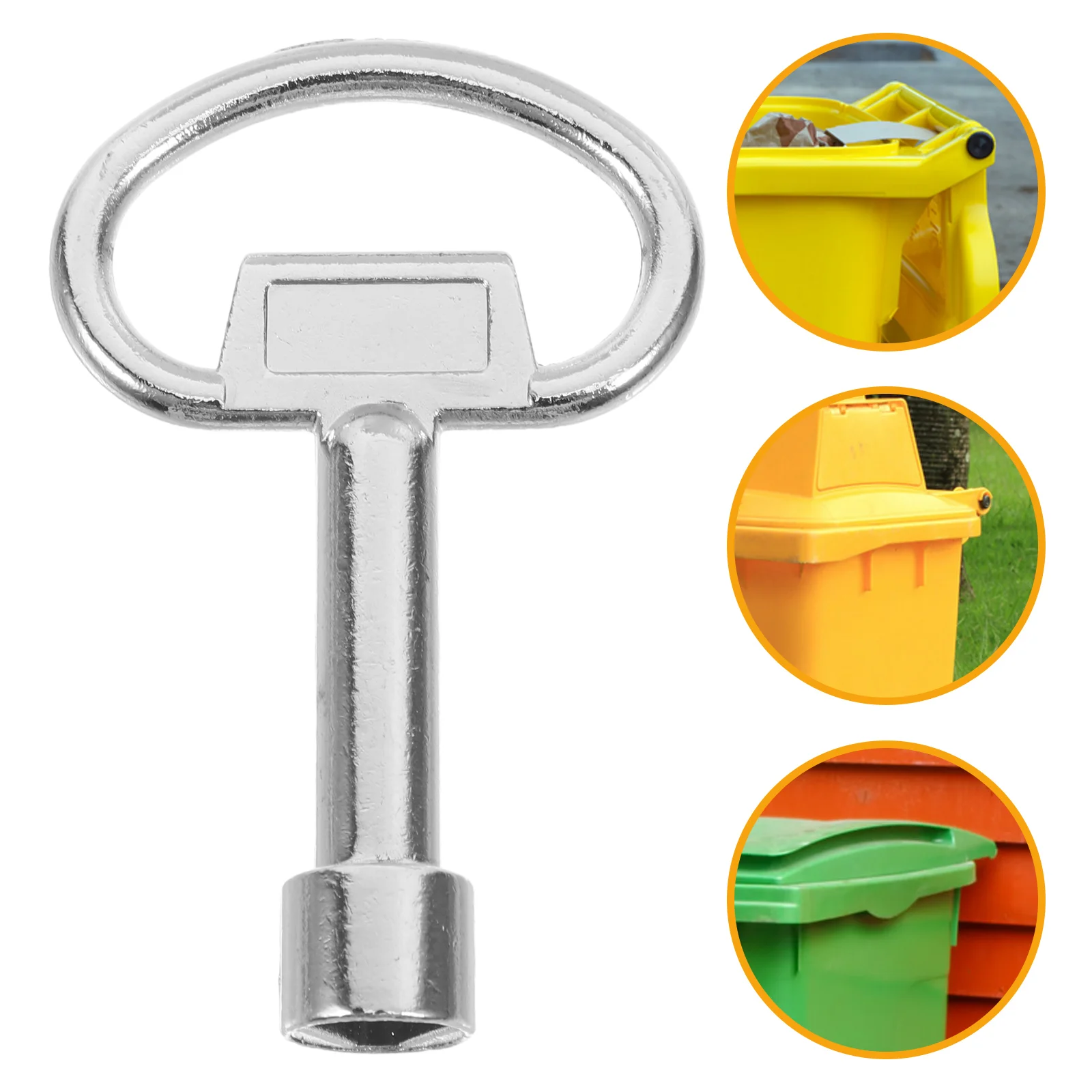 2pcs Zinc Alloy Triangular Keys for Trash Bin Outdoor Dustbin Litter Cabinet Panel Lock Water Meter Elevator Plumbers Utility
2pcs Zinc Alloy Triangular Keys for Trash Bin Outdoor Dustbin Litter Cabinet Panel Lock Water Meter Elevator Plumbers Utility
